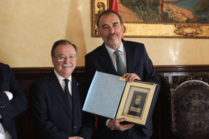 Visita Marchena con el presidente