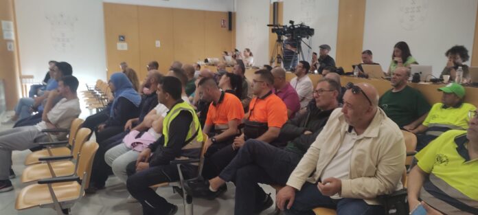 Trabajadores de Brigadas Verdes