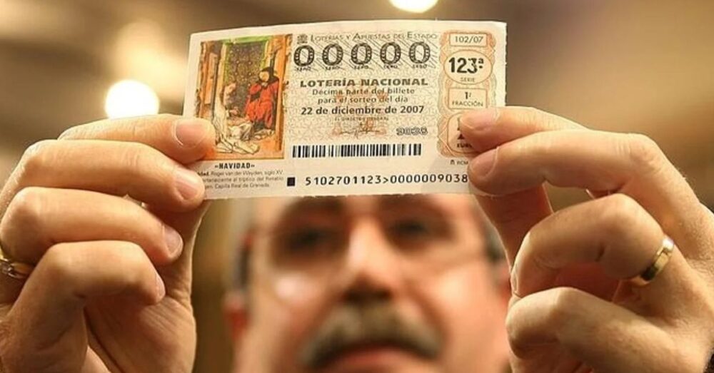 Número 00000 Lotería Navidad